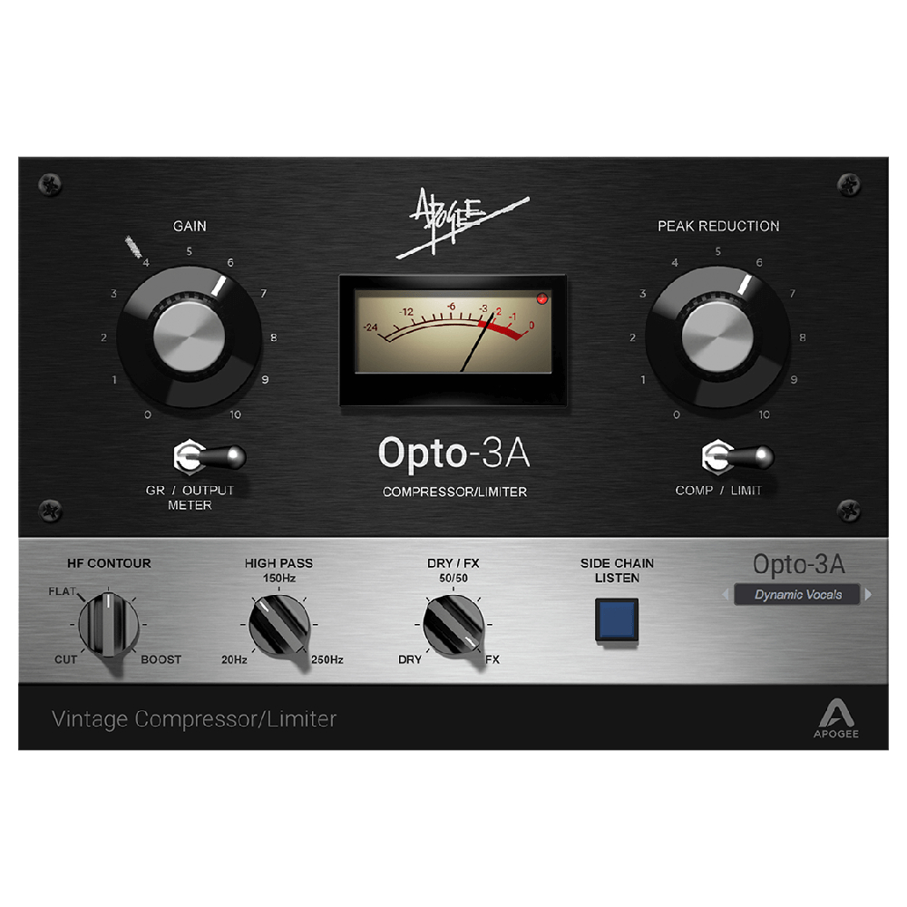 APOGEE Opto-3A Compressor Plugin