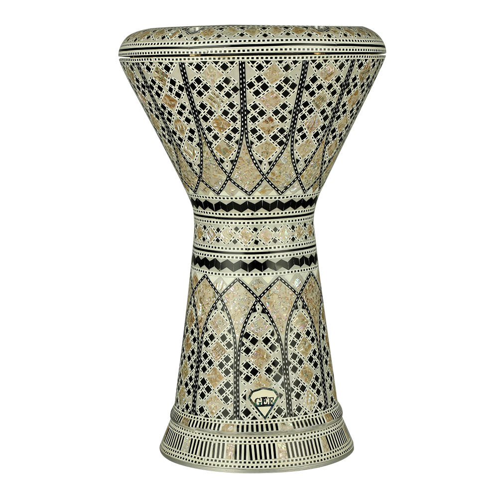 GEF ELFAN M23-6207 Gerçek Sedef Darbuka 23 cm