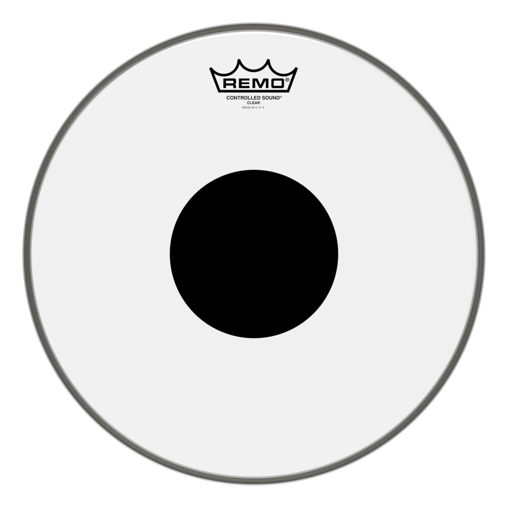 REMO CS-0313-10- Controlled Sound® Şeffaf Top Black Dot™ 13