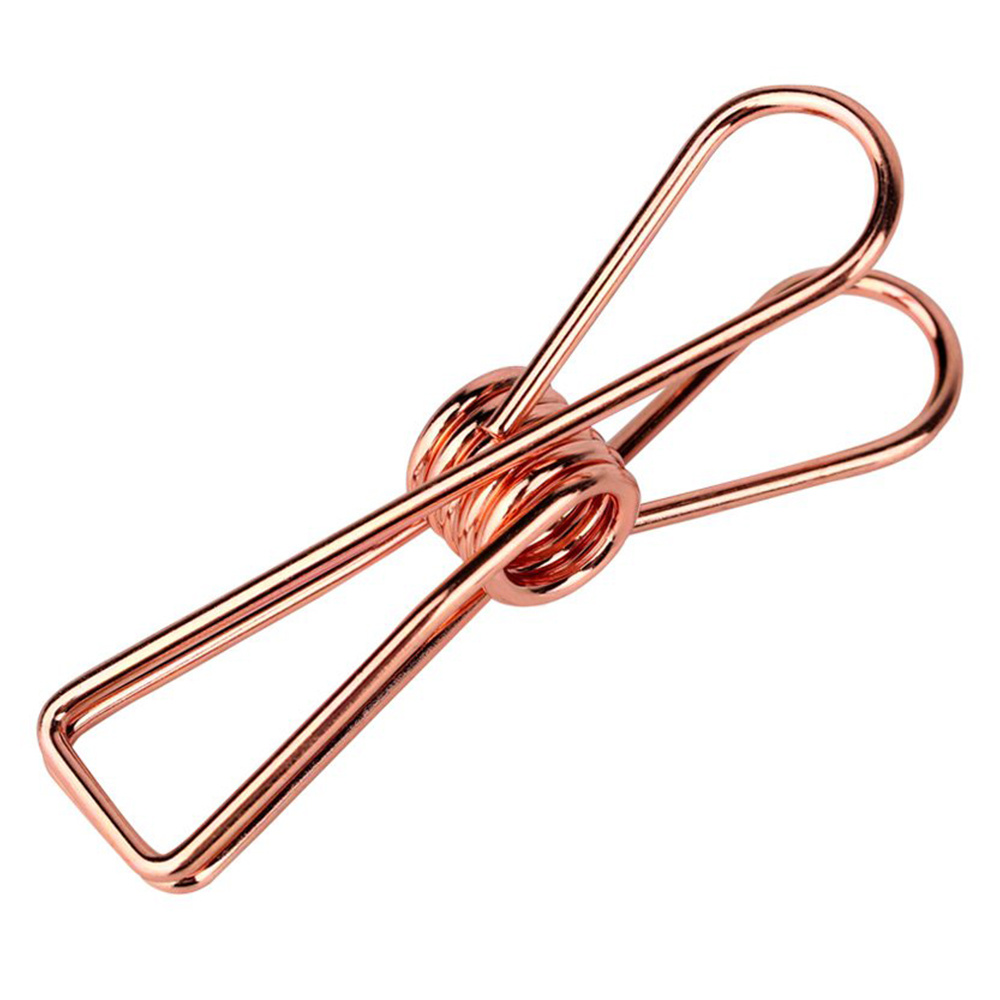 KAYIGO Tiny Paslanmaz Çelik Mandal Dörtlü - Rose Gold