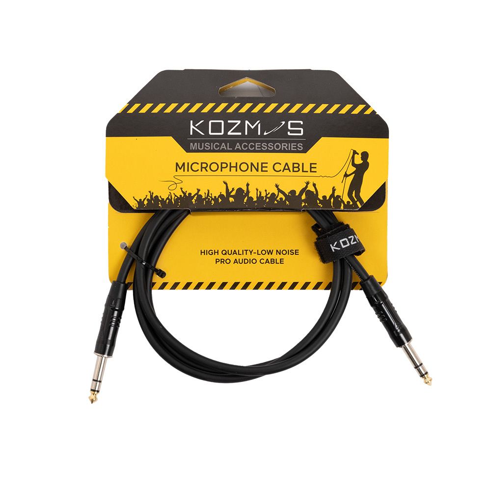KOZMOS KCL-280-1.5M Stereo 6.35mm 1.5M Kablo