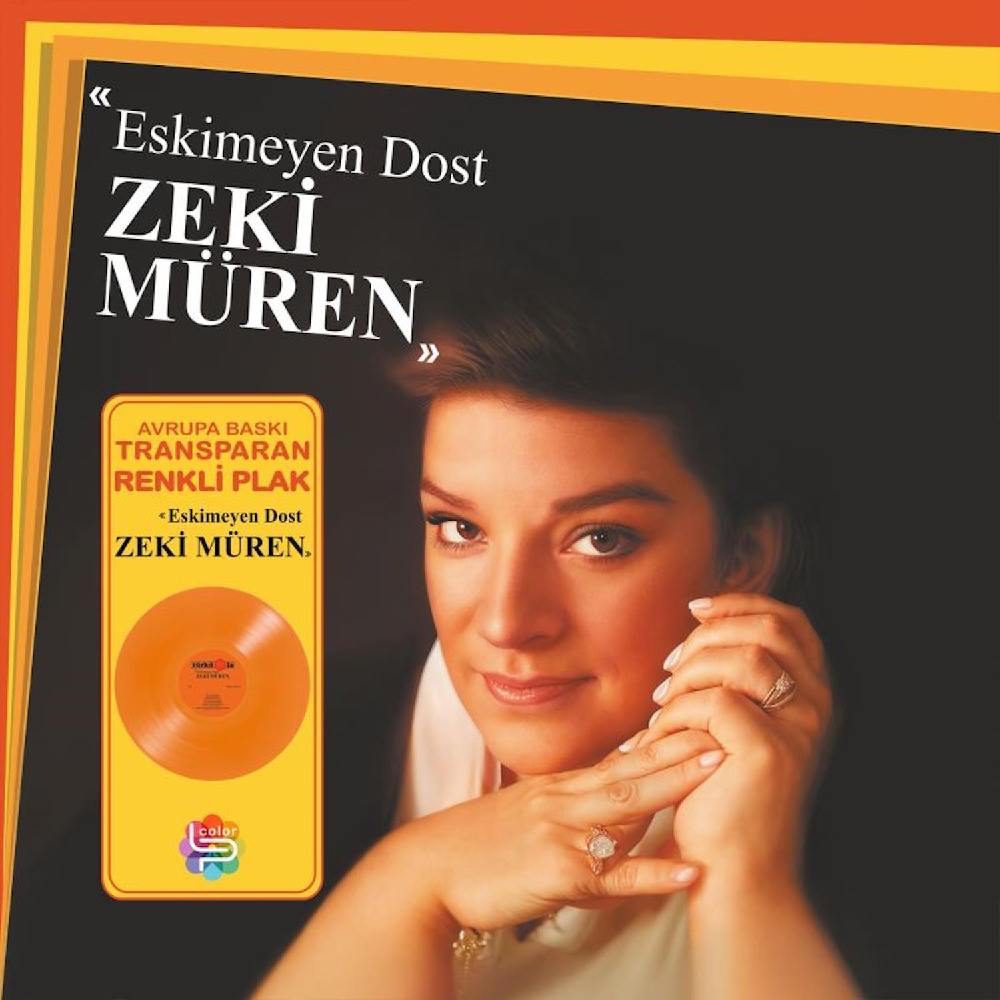 Zeki Müren-Eskimeyen Dost (Renkli Plak)