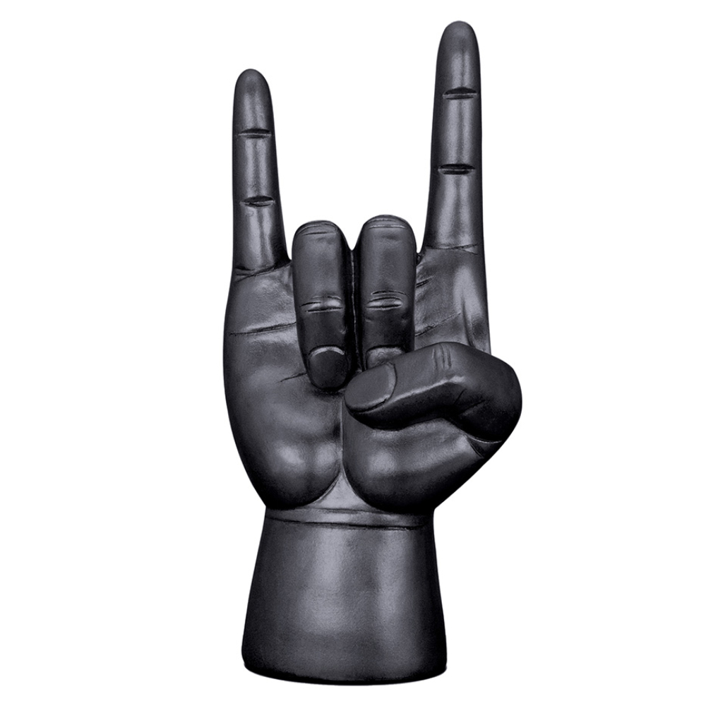 SUCK UK Black Rock On - Headphone Stand