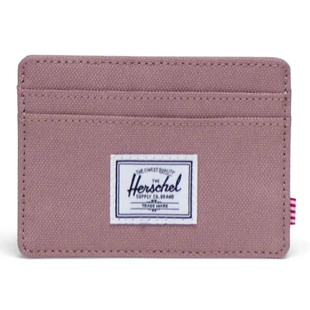 HERSCHEL Charlie Rfıd Korumalı Çoklu Kart Bölmeli Pembe Kartlık Cüzdan