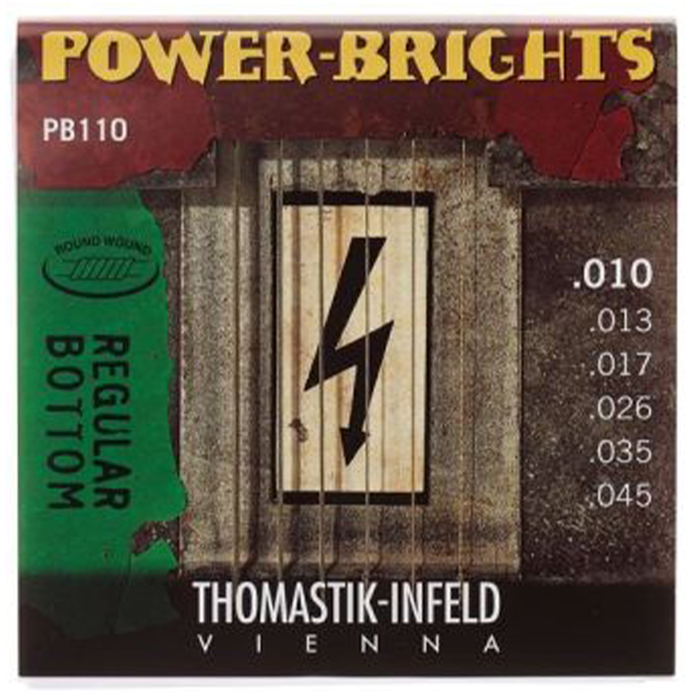Thomastik PB110 Power Brights Serisi Elektro Gitar Tel Seti