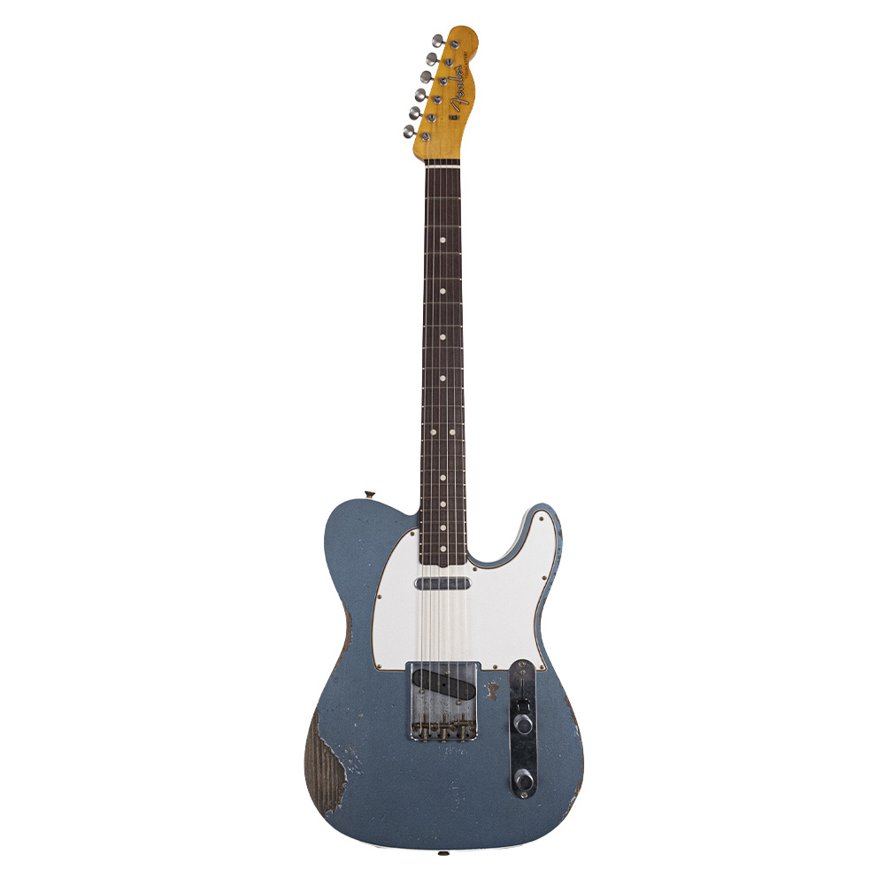 Fender Custom Shop Masterbuilt Greg Fessler 60s Telecaster Custom Relic Aged Lake Placid Blue Elektro Gitar