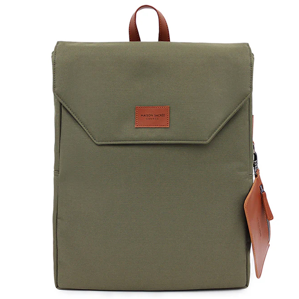 MAISON SACREE Ferrat Haki 17'' Sırt Çantası