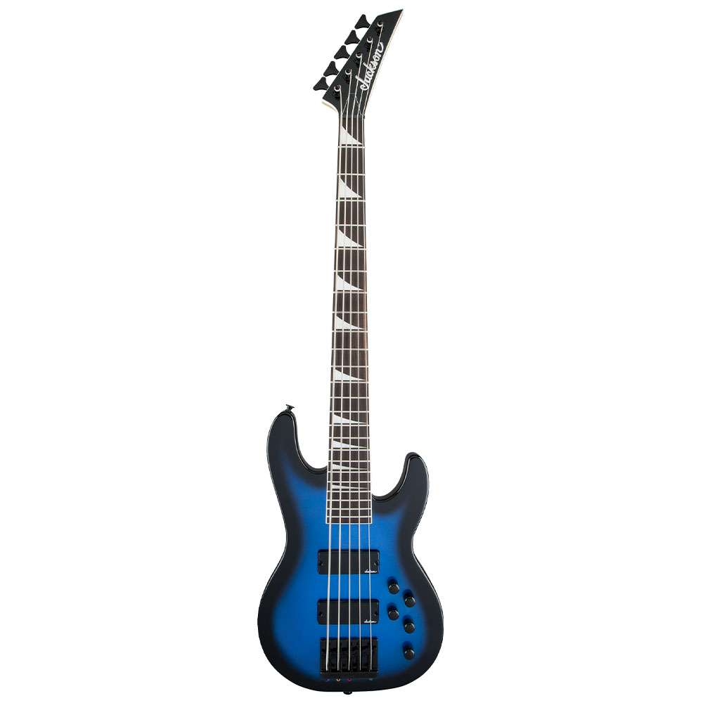 Jackson JS Serisi Concert Bass JS3V Amaranth Klavye Metallic Blue Burst Bas Gitar