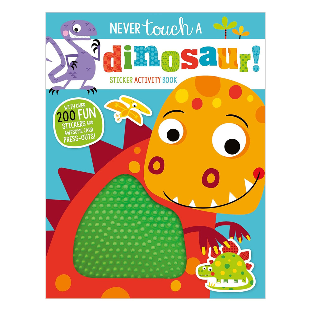 MBI - Never Touch a Dinosaur Sticker Activity Book