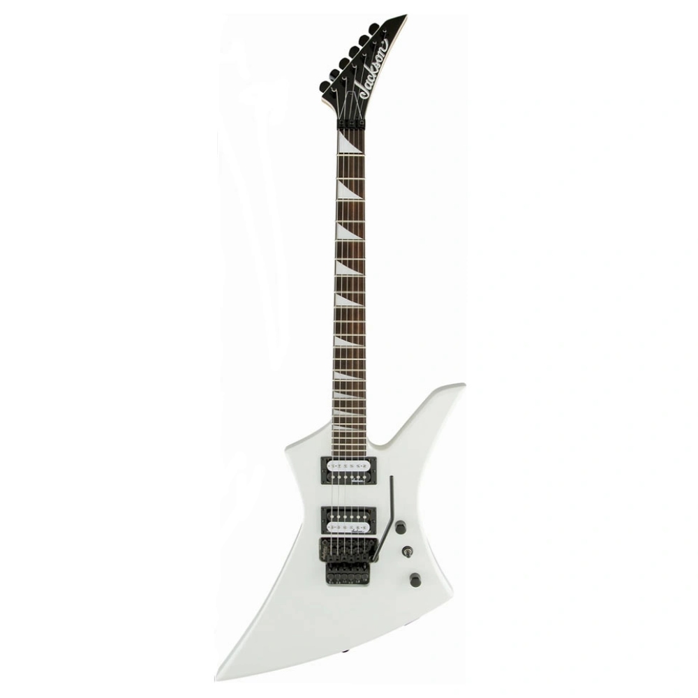 Jackson JS32 Kelly Floyd Rose Amaranth Klavye Snow White Elektro Gitar