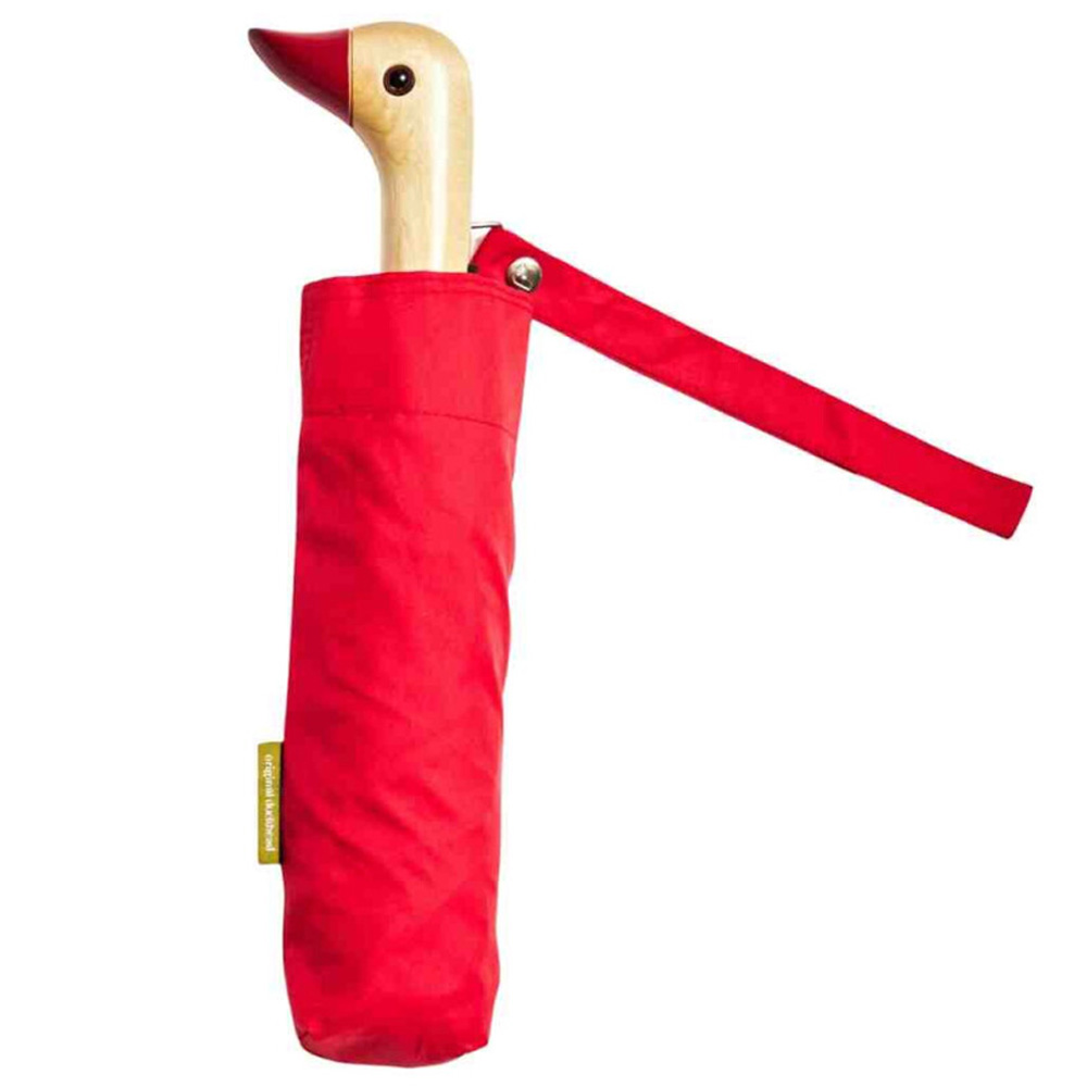 DUCKHEAD DUCK Original Kompakt Şemsiye - Kırmızı