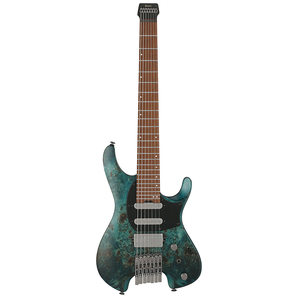 IBANEZ Q547PB-COL Q Cosmic Blue Yellow Gloss 7 Telli Elektro Gitar