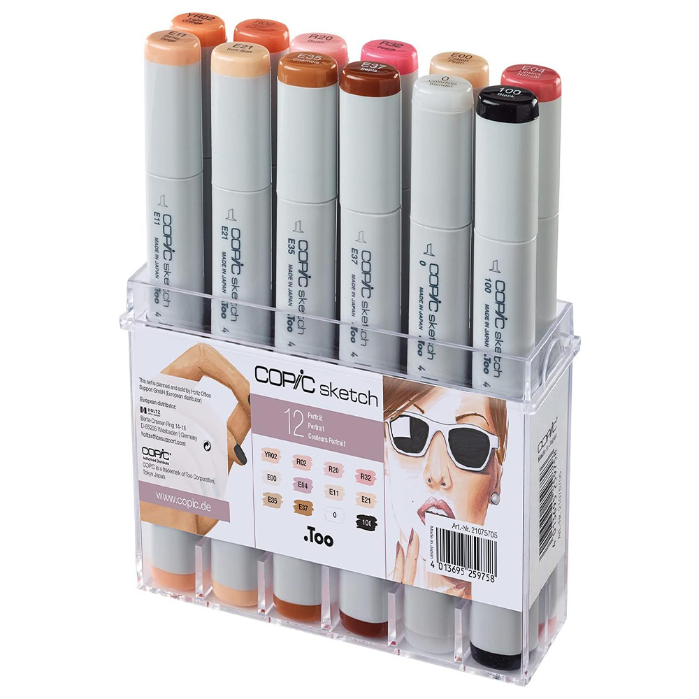 COPIC Sketch 12'li Set Skin Tones