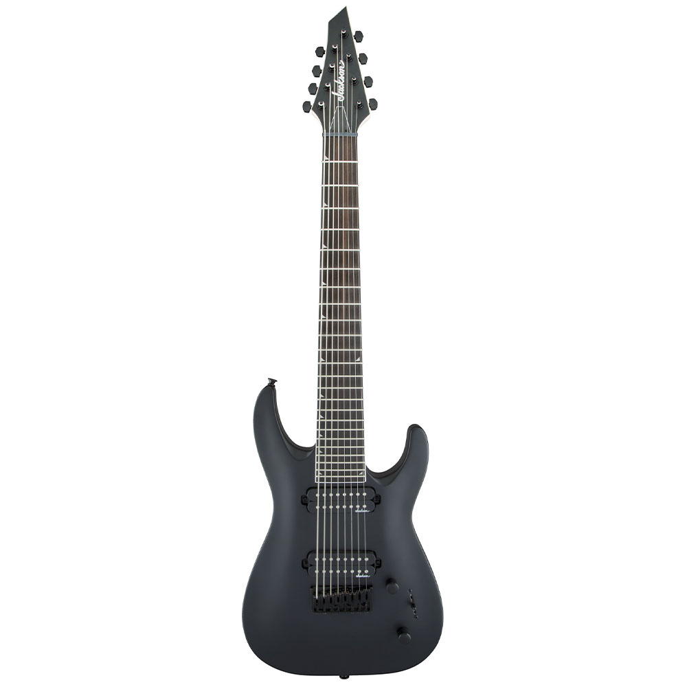 Jackson JS32-8 Dinky DKA Hard Tail Amaranth Klavye Satin Black 8 Telli Elektro Gitar