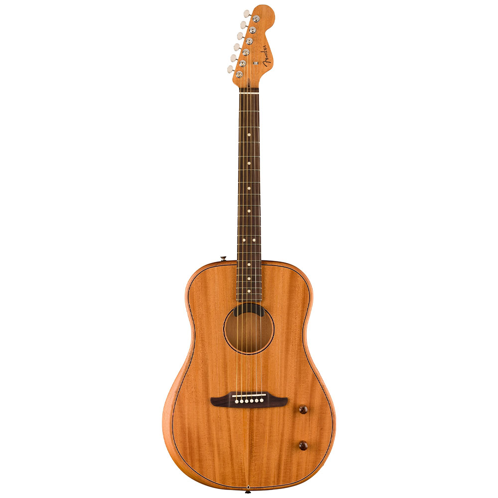 Fender Highway Serisi Dreadnought Gülağacı Klavye All Mahogany Elektro Akustik Gitar