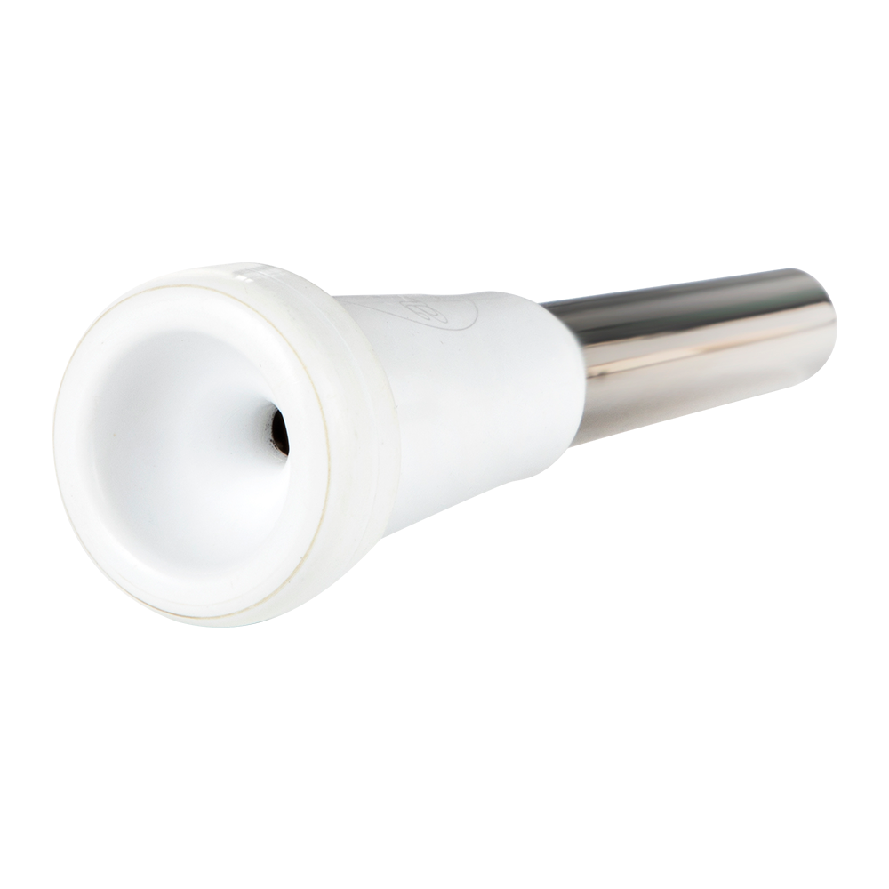 SILVER SLV-119 / Plastik Trompet Ağızlığı (Beyaz)