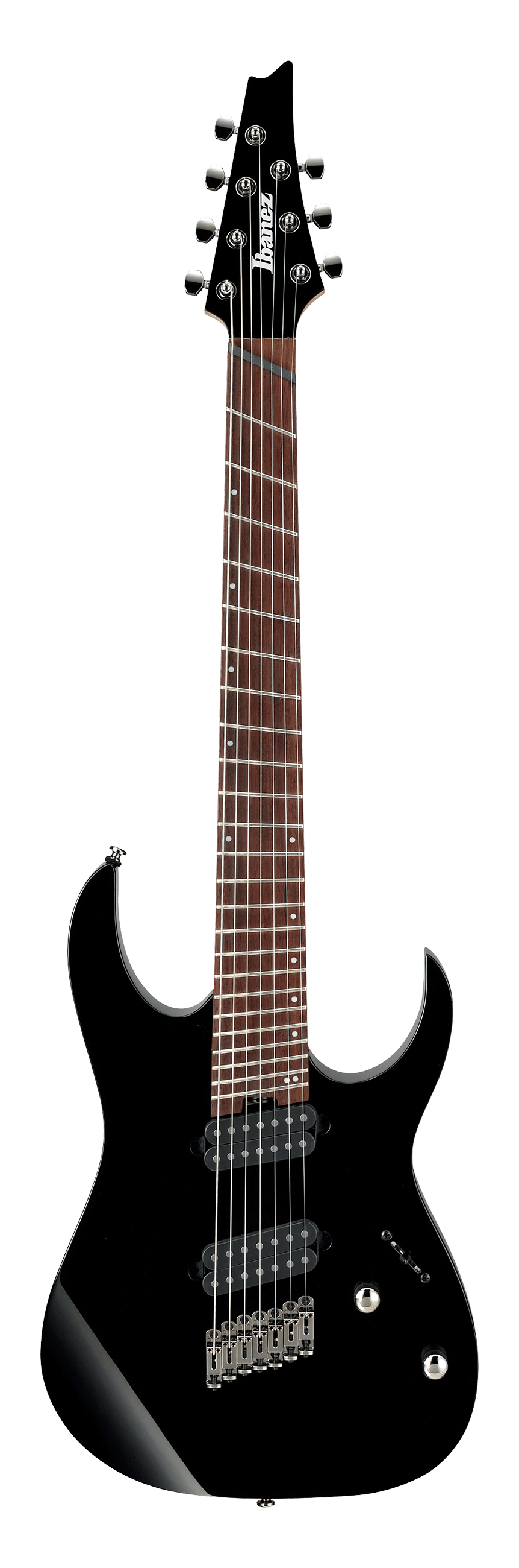 IBANEZ RGMS7-BK RG Iron Label Siyah 7 Telli Elektro Gitar