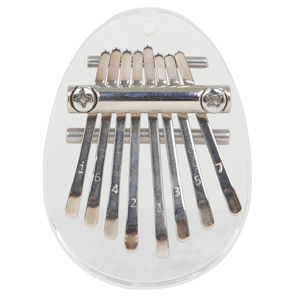 YOGIXO Mini Kalimba 8 Notalı - Akrilik Elips