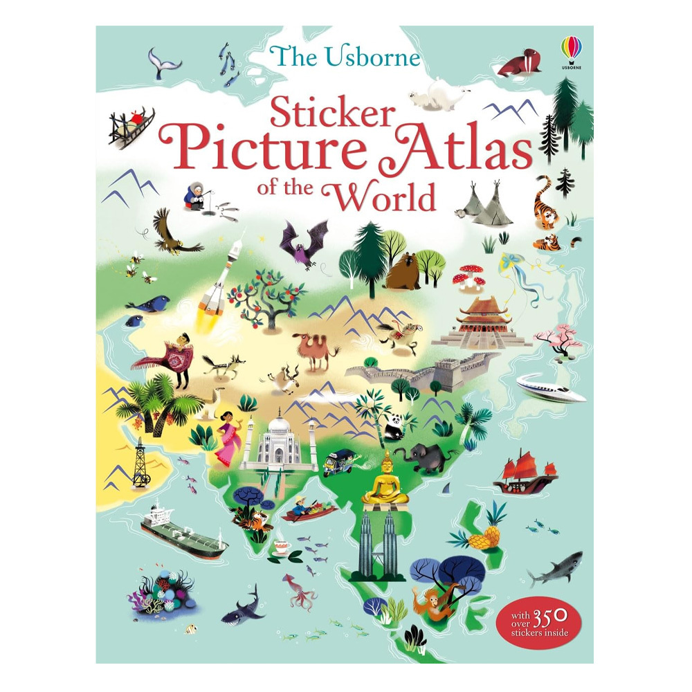 Sticker Picture Atlas World