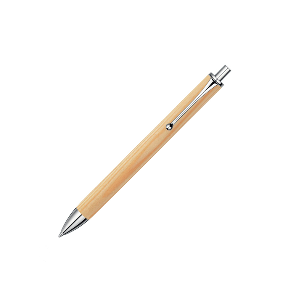 E + M Allwood Tükenmez Kalem Ahşap Çam