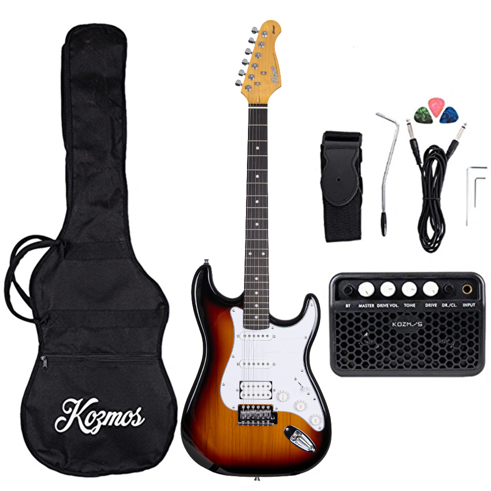 KOZMOS KGP-202HSS-SB Elektro Gitar Paketi