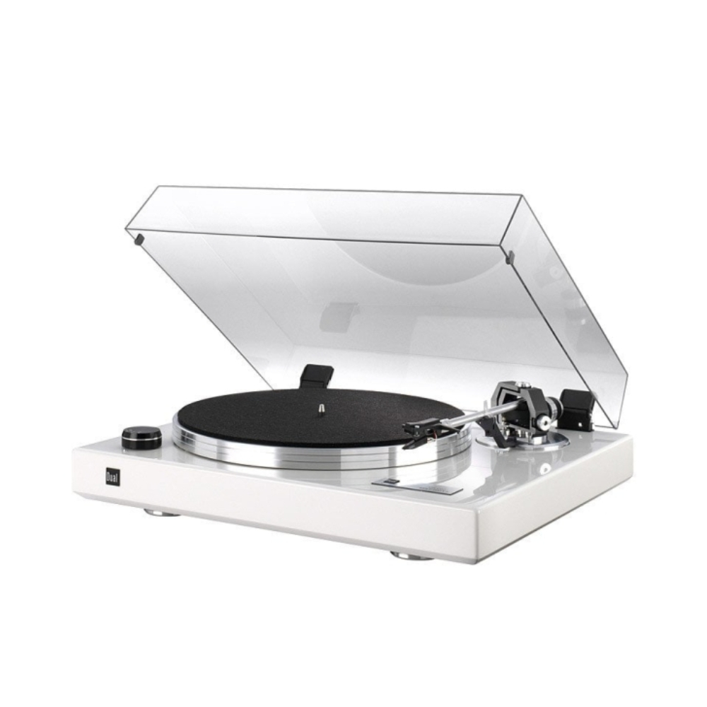 Dual CS 600 Turntable Piano White Manuel Pikap Kartuş/İğne Dahil Değil