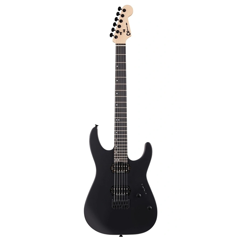 Charvel Pro-Mod DK24 HH HT E Abanoz Klavye Satin Black Elektro Gitar