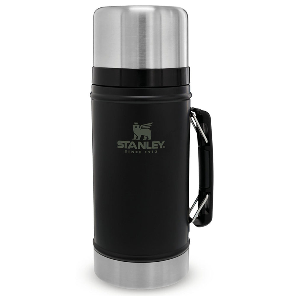 STANLEY 0.94L Classic Legendary Food Jar - Klasik Yemek Termosu - Siyah
