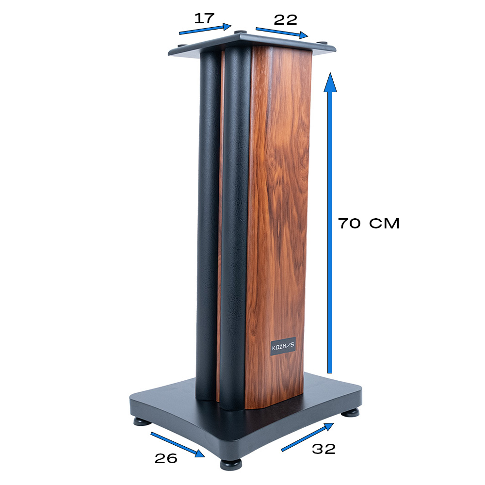 KOZMOS KS-SS408 Ahşap Hi-Fi Hoparlör Standı