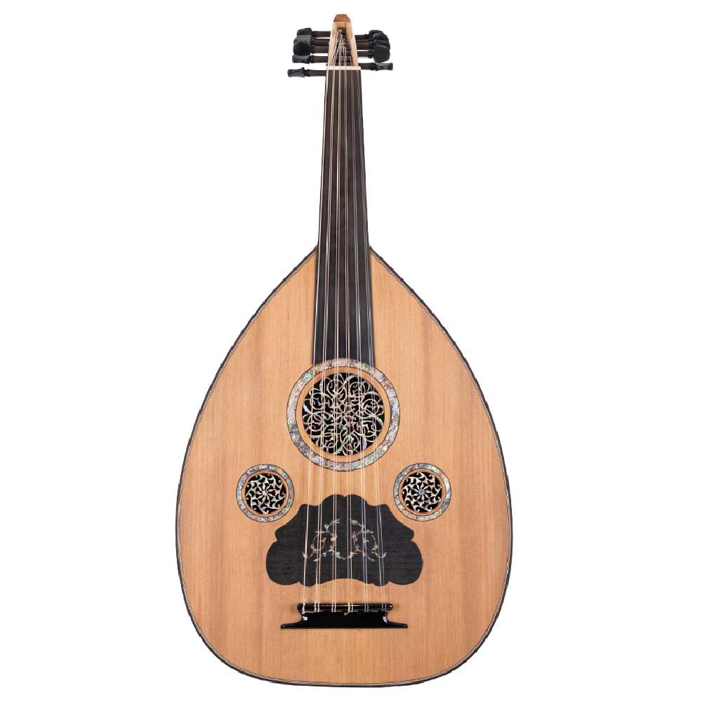 Nevai Özel Üretim El Yapımı COCOBOLO Ağacı Tekne Ud