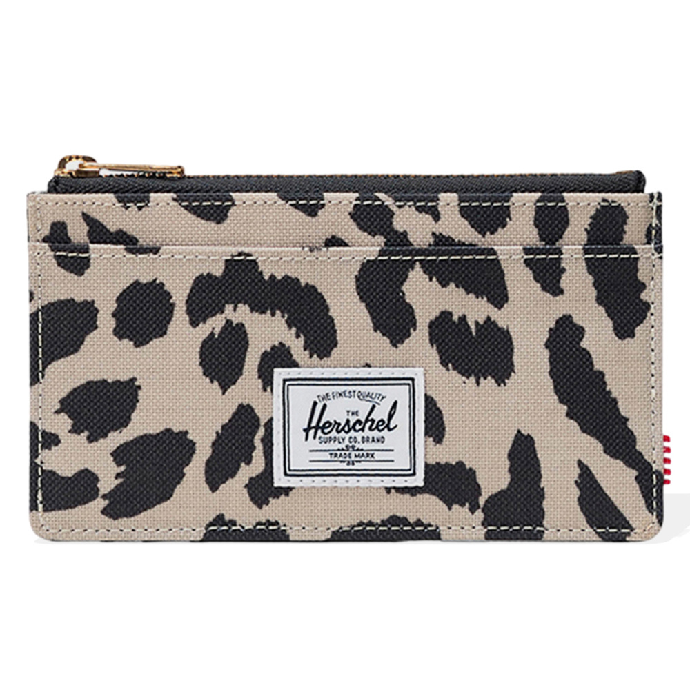 HERSCHEL Oscar Large Cardholder Leopard Wave Çanta