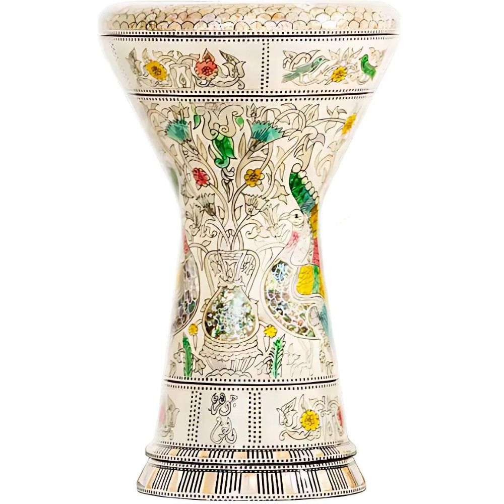 GEF ELFAN AD23-6514 Kültürel Motifli Darbuka 23 cm