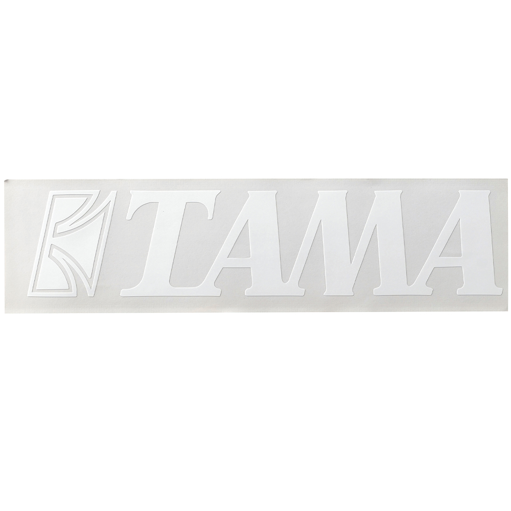 TAMA TLS100WH Beyaz Tama Logo Sticker