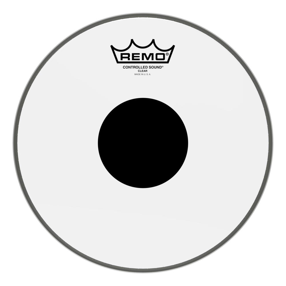 REMO CS-0310-10- Controlled Sound® Şeffaf Top Black Dot™ 10