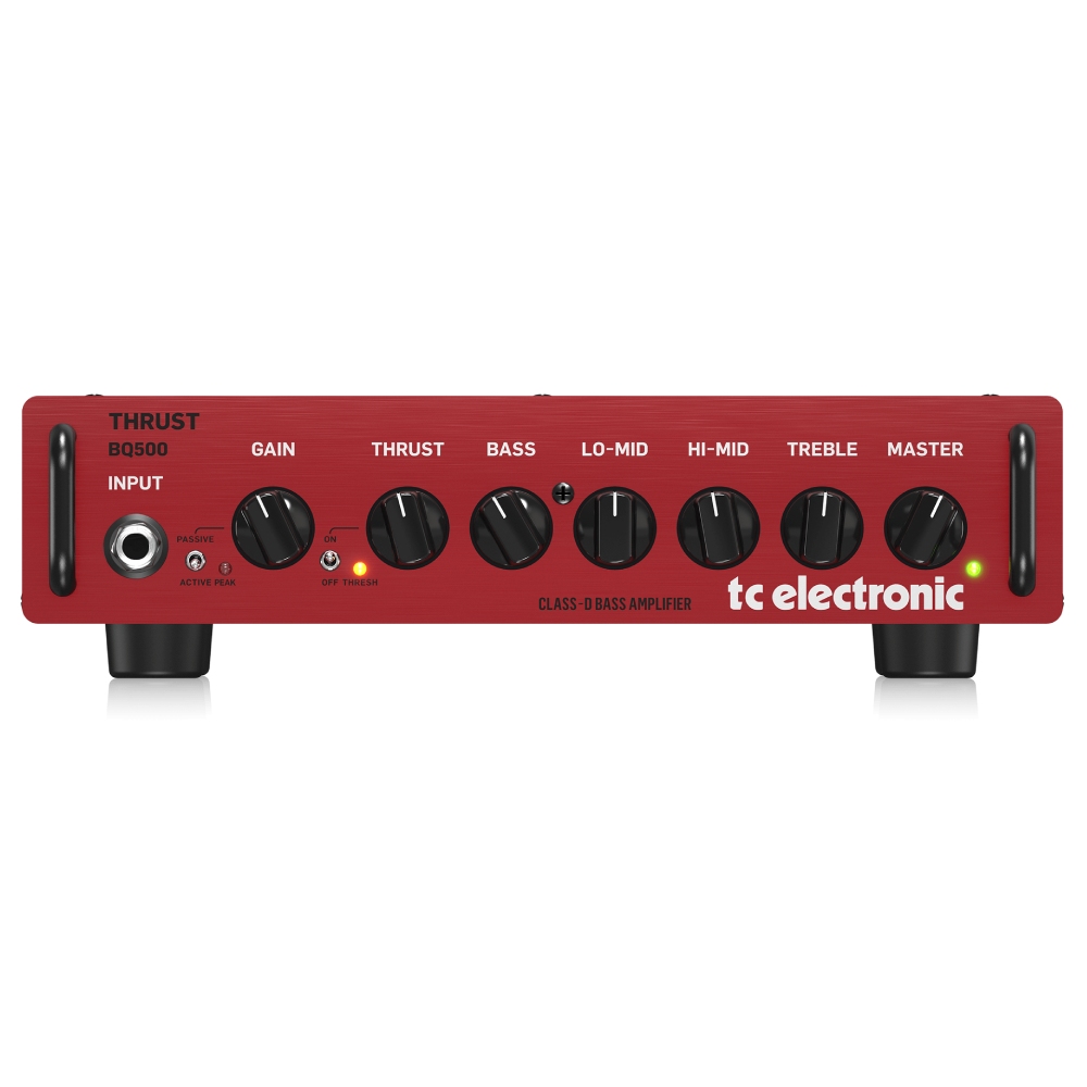 TC Electronic BQ500 500W Portatif Bas Kafa Amfisi (Mosfet Preamfi Ve Thrust Compressor)