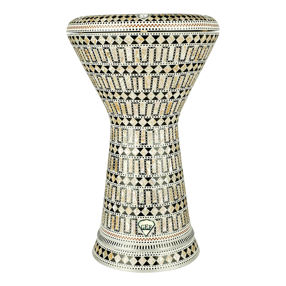GEF ELFAN M22-6224 Gerçek Sedef Darbuka 22 cm
