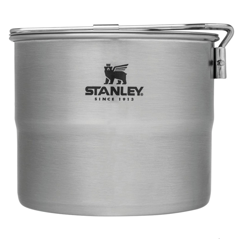 STANLEY 1.0L Stainless Steel Cook Set For Two - 6 Parça Çelik Kamp Yemek Seti