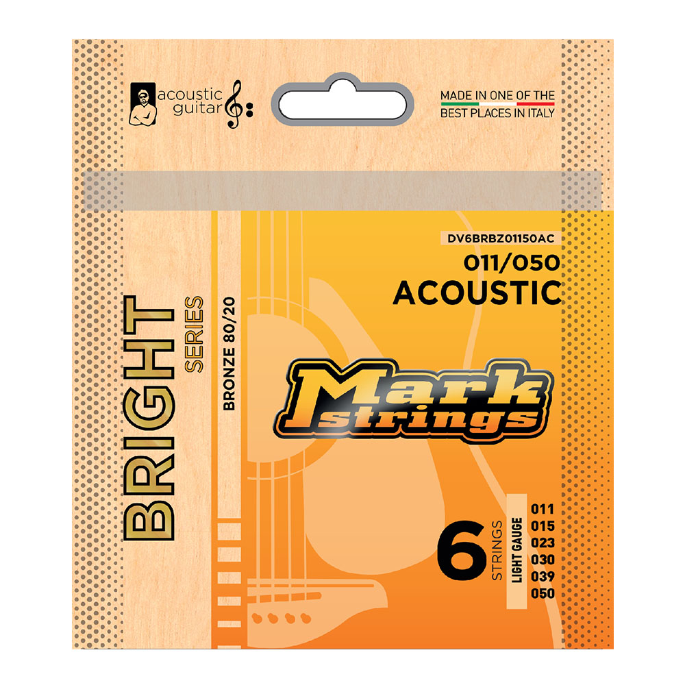 Mark String Bright 011-050 Akustik Gitar Teli