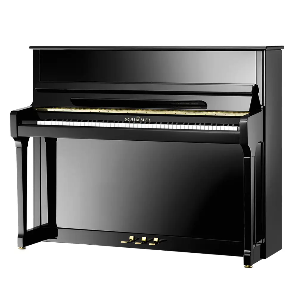 SCHIMMEL C 120 Tradition Parlak Siyah 120 CM Duvar Piyanosu