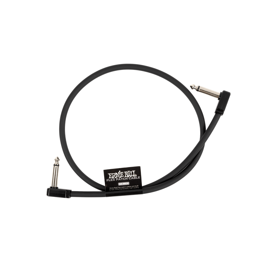 ERNIE BALL P06442 Flex Patch Cable 24in-Black