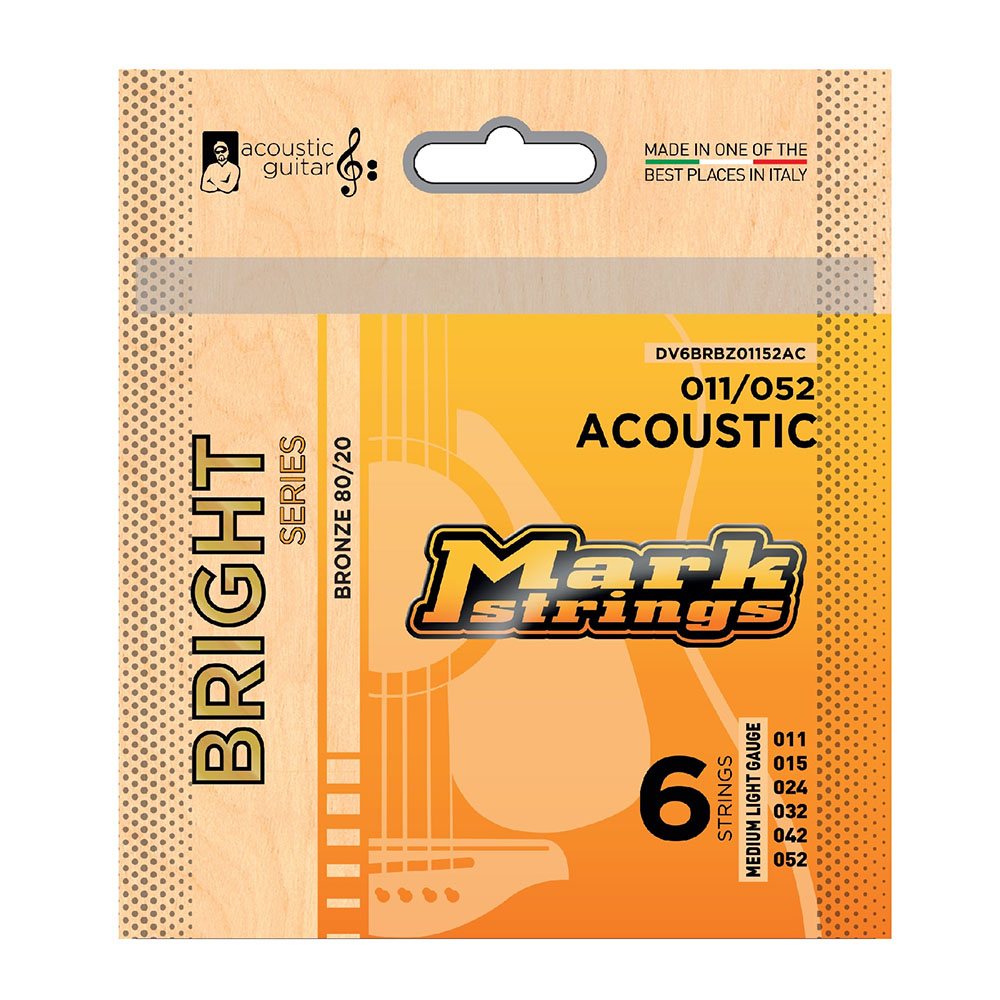 Mark String Bright 011-052 Akustik Gitar Teli