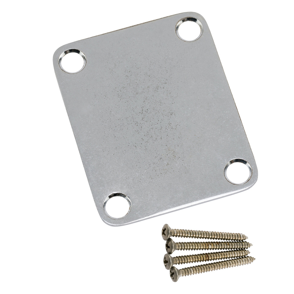 Fender Road Worn Guitar Neck Plate w/Hardware Gitar Yedek Parça