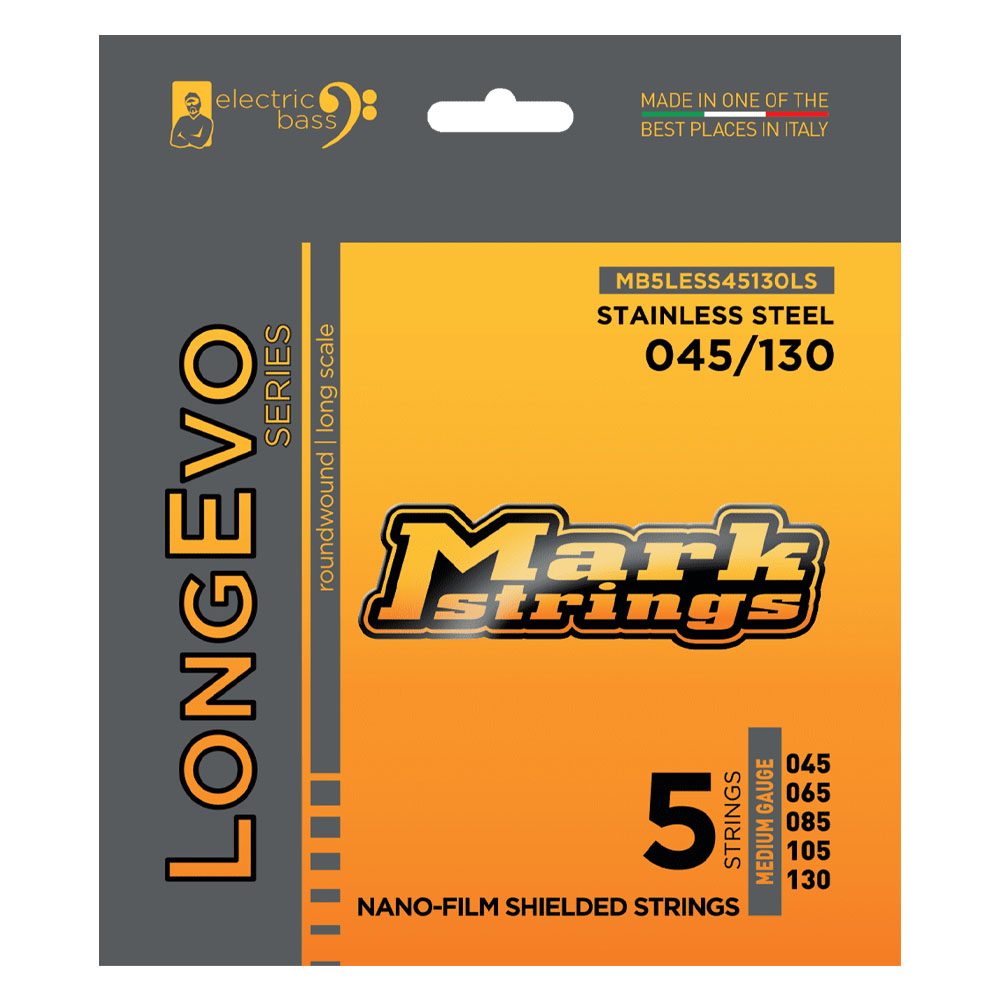 Mark Bass Longevo Stainless Steel Nano-Film Shielded 45-130 6 Bas Teli