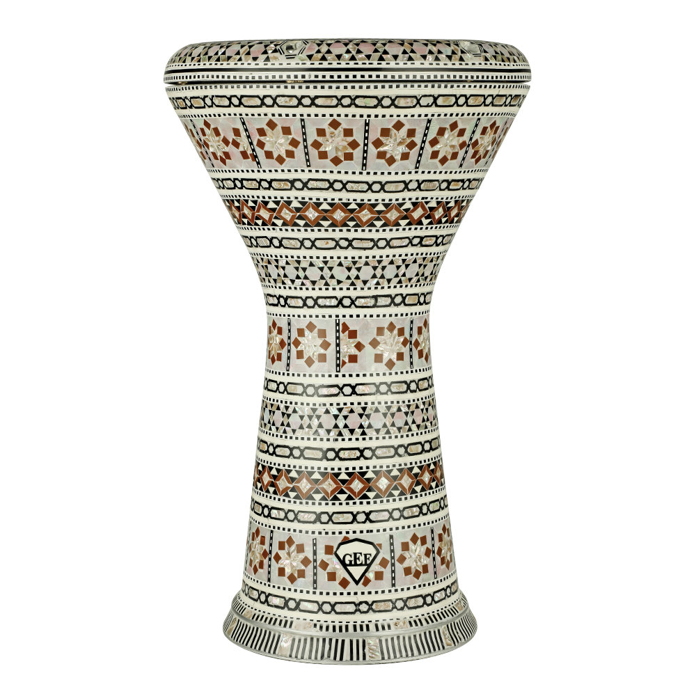 GEF ELFAN M22-6225 Gerçek Sedef Darbuka 22 cm