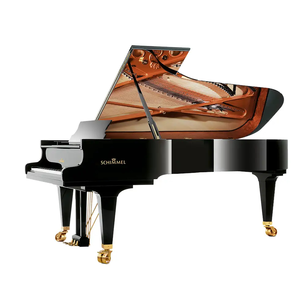 SCHIMMEL K 256 Tradition Parlak Siyah 256 CM Kuyruklu Piyano