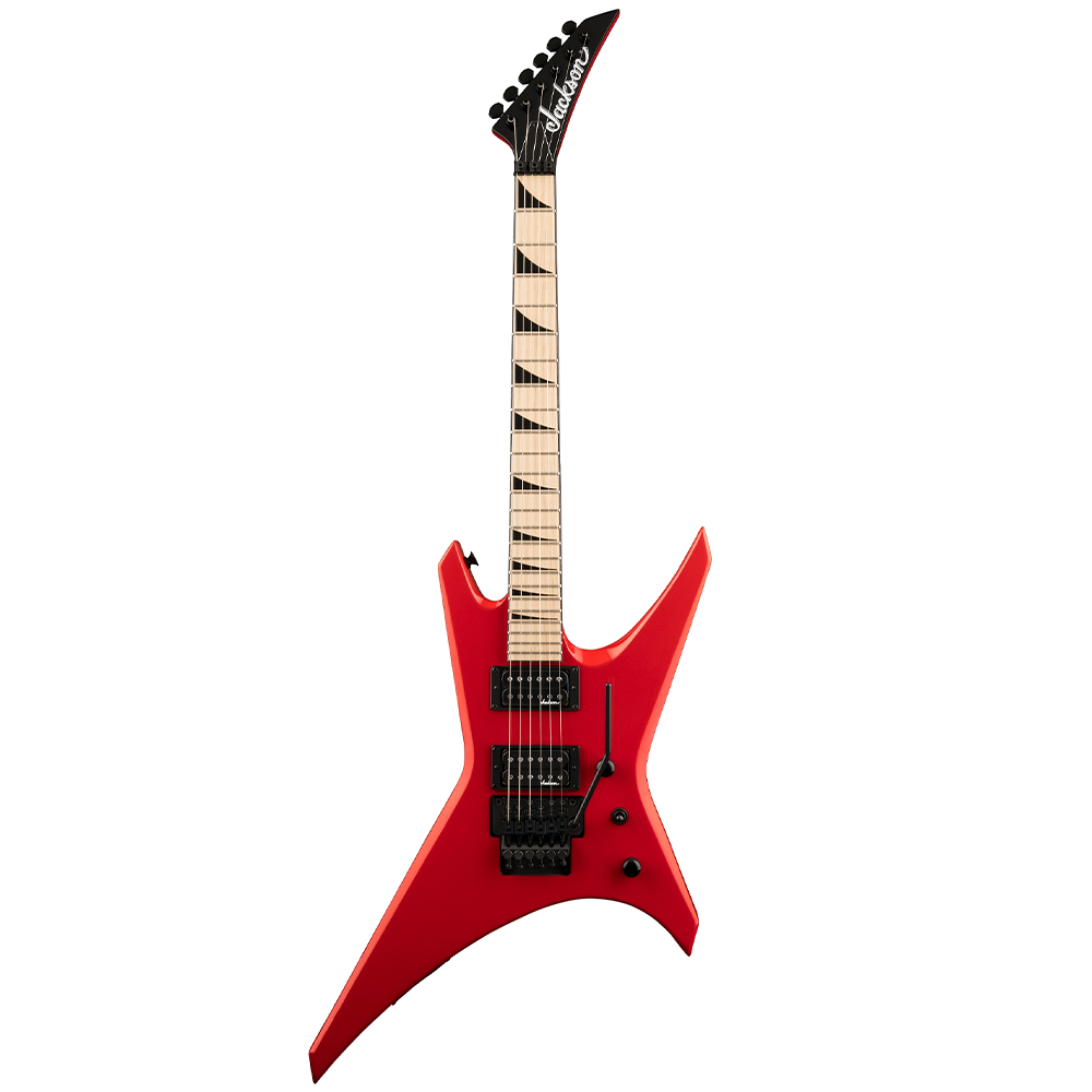 Jackson X Serisi Warrior WRX24M Akçaağaç Klavye Ferrari Red Elektro Gitar