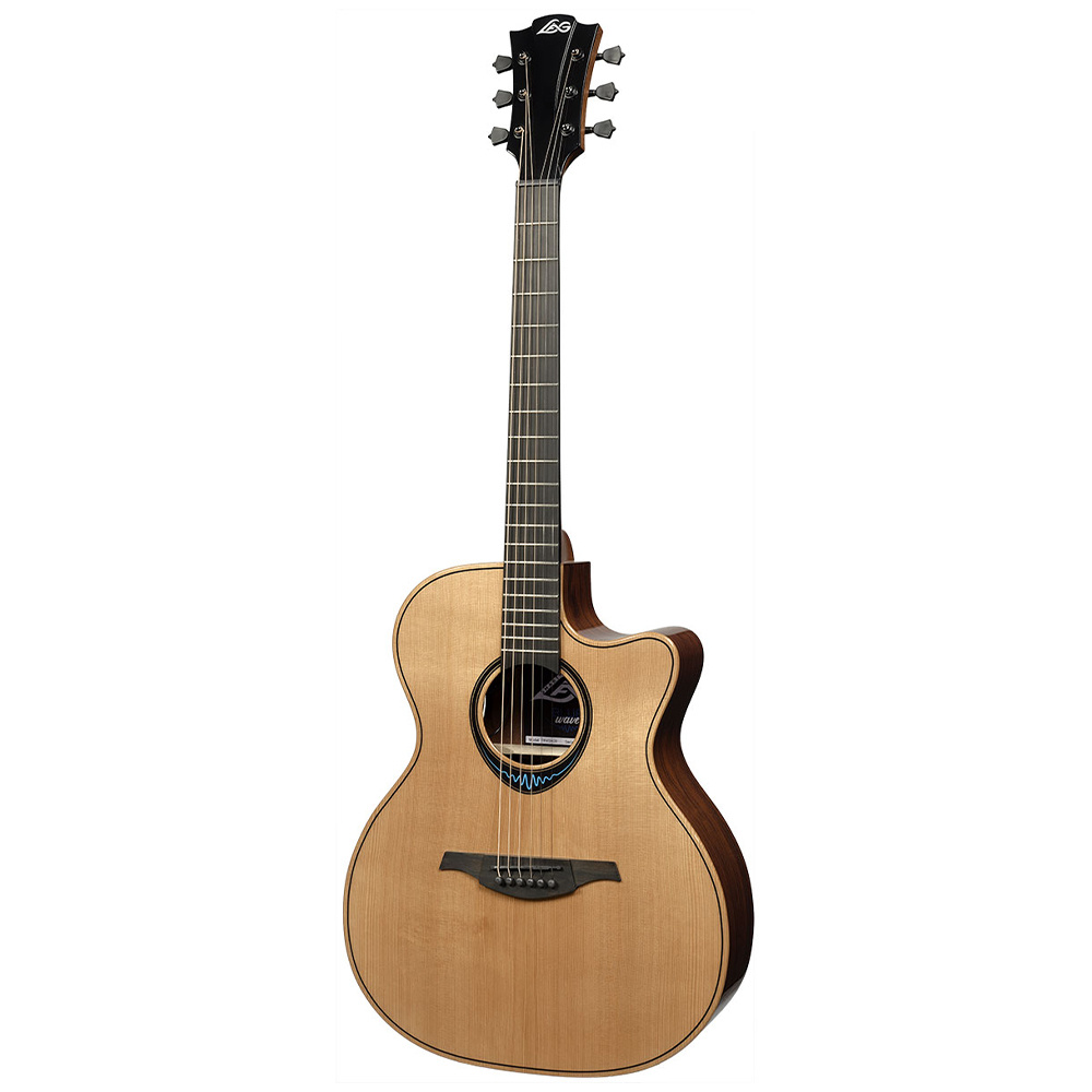 LAG GLH TBW2ACE BlueWave2 Natural Elektro Akustik Gitar