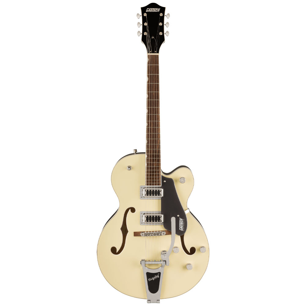 GRETSCH G5420T Electromatic Classic Hollow Body Single-Cut Bigsby Laurel Klavye Two-Tone Vintage White London Grey Elektro Gitar