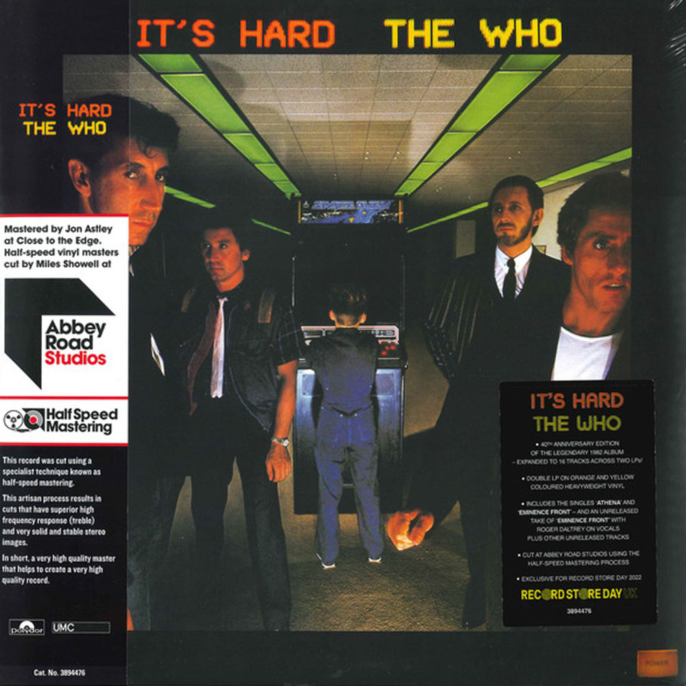 The Who – It's Hard (40th Anniversary Limited Edition, Orange/Yellow Vinyl)