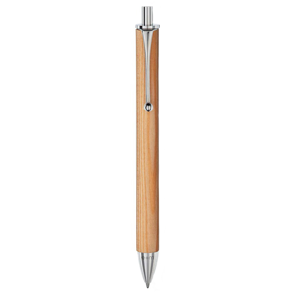 E + M Allwood Tükenmez Kalem Ahşap Çam